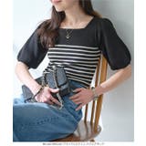 モックネックorスクエアネックぽわんスリーブニットトップス［C6609］ | KOBE LETTUCE | 詳細画像4 