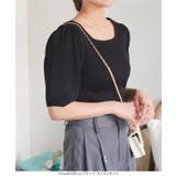 モックネックorスクエアネックぽわんスリーブニットトップス［C6609］ | KOBE LETTUCE | 詳細画像33 