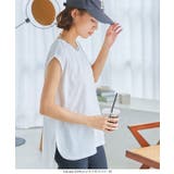 選べる2サイズ 汗染み防止フレンチスリーブTシャツ | KOBE LETTUCE | 詳細画像3 