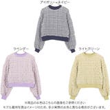 ぽこぽこギンガムチェック柄トップス［C6680］ | KOBE LETTUCE | 詳細画像2 