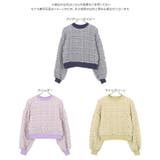ぽこぽこギンガムチェック柄トップス［C6680］ | KOBE LETTUCE | 詳細画像10 
