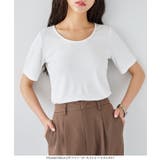 ホワイト | 夏の働く女性の制服Tシャツ［C6730］ | KOBE LETTUCE