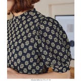 花柄モックネックトップス［C6742］ | KOBE LETTUCE | 詳細画像3 