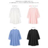 シワになりにくい パフスリーブAラインブラウス［C6824］ | KOBE LETTUCE | 詳細画像13 