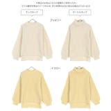 モックネックorタートルネック起毛ニットトップス［C6848］ | KOBE LETTUCE | 詳細画像14 