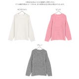 モヘアタッチローゲージニット［C6888］ | KOBE LETTUCE | 詳細画像5 