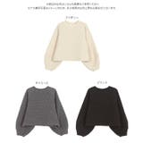 ボリュームスリーブショート丈キルティングトップス［C6900］ | KOBE LETTUCE | 詳細画像8 