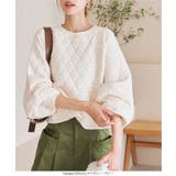 アイボリー | ボリュームスリーブショート丈キルティングトップス［C6900］ | KOBE LETTUCE