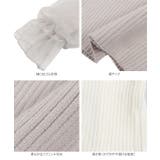 チュールスリーブタートルネックニットトップス［C6953］ | KOBE LETTUCE | 詳細画像12 