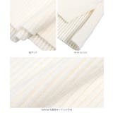 もっちりニットで着心地抜群袖バイカラーリブニットトップス リブニット ニット | KOBE LETTUCE | 詳細画像46 