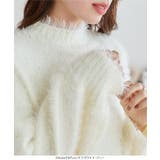 シャギーニットモックネックニットトップス［C6999］ | KOBE LETTUCE | 詳細画像5 
