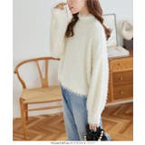 シャギーニットモックネックニットトップス［C6999］ | KOBE LETTUCE | 詳細画像6 