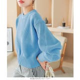 メッシュ編みスポンジニットトップス［C7034］ | KOBE LETTUCE | 詳細画像4 