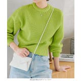 メッシュ編みスポンジニットトップス［C7034］ | KOBE LETTUCE | 詳細画像7 