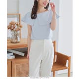 肩紐隠しテープ付きオフショルケープブラウス［C7099］ | KOBE LETTUCE | 詳細画像8 