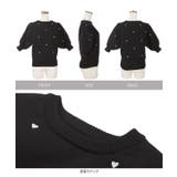 ハート柄ボリュームスリーブ柄ニット［C7138］ | KOBE LETTUCE | 詳細画像9 