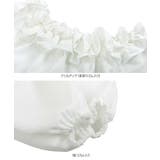 シワになりにくい 3wayオフショルフリルブラウス［C7158］ | KOBE LETTUCE | 詳細画像20 