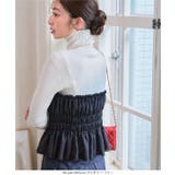 ビスチェレイヤード風ニットトップス［C7182］ | KOBE LETTUCE | 詳細画像6 