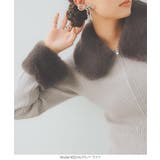 マルチwayファー取り外しOKジップニットトップス［C7186］ | KOBE LETTUCE | 詳細画像3 