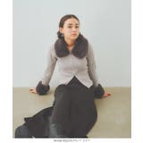 マルチwayファー取り外しOKジップニットトップス［C7186］ | KOBE LETTUCE | 詳細画像4 