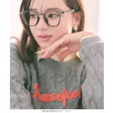 ロゴコード刺繍ケーブルニットトップス［C7190］ | KOBE LETTUCE | 詳細画像6 