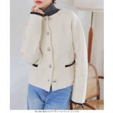 ダブルボタンもっちもちニットジャケット［C7195］ | KOBE LETTUCE | 詳細画像8 