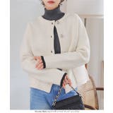 ダブルボタンもっちもちニットジャケット［C7195］ | KOBE LETTUCE | 詳細画像10 