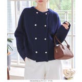 ダブルボタンもっちもちニットジャケット［C7195］ | KOBE LETTUCE | 詳細画像21 