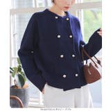 ダブルボタンもっちもちニットジャケット［C7195］ | KOBE LETTUCE | 詳細画像22 