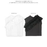 アシメフリルＴシャツ［C7208］ | KOBE LETTUCE | 詳細画像7 