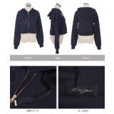 ［ Yuumiさんコラボ ］ ダブルジップショートパーカー［C7224］ | KOBE LETTUCE | 詳細画像38 