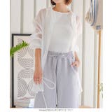 3wayキャミストラップ付オフショルシアービッグシャツ［C7247］ | KOBE LETTUCE | 詳細画像7 