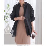 3wayキャミストラップ付オフショルシアービッグシャツ［C7247］ | KOBE LETTUCE | 詳細画像8 