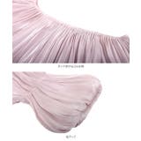 シアーシャイニー2wayオフショルブラウス［C7291］ | KOBE LETTUCE | 詳細画像12 