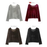 前後2wayベロアロンT［C7299］ | KOBE LETTUCE | 詳細画像25 