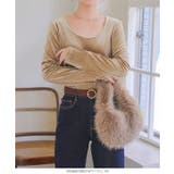 前後2wayベロアロンT［C7299］ | KOBE LETTUCE | 詳細画像9 