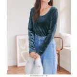 前後2wayベロアロンT［C7299］ | KOBE LETTUCE | 詳細画像11 