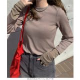 テレコリブロングスリーブトップス［C7314］ | KOBE LETTUCE | 詳細画像13 