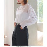 オーガンジーブラウス［C7318］ | KOBE LETTUCE | 詳細画像2 