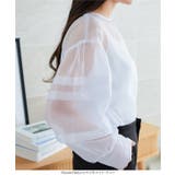 オーガンジーブラウス［C7318］ | KOBE LETTUCE | 詳細画像4 