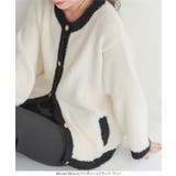 バイカラーチュニックニットカーディガン［C7319］ | KOBE LETTUCE | 詳細画像3 