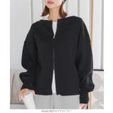 ダブルジップオフショルニットトップス［C7323］ | KOBE LETTUCE | 詳細画像14 