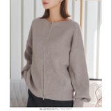 ダブルジップオフショルニットトップス［C7323］ | KOBE LETTUCE | 詳細画像9 