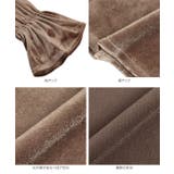 ショルダーカットベロアトップス［C7332］ | KOBE LETTUCE | 詳細画像12 