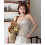[ yuri.さんコラボ ]選べる2丈カップ付きキャミソール［C7351］ | KOBE LETTUCE | 詳細画像12 