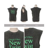 [ 春名亜美さんコラボ ]選べるロゴプリントカットソー［C7359］ | KOBE LETTUCE | 詳細画像34 