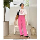 [ 春名亜美さんコラボ ]選べるロゴプリントカットソー［C7359］ | KOBE LETTUCE | 詳細画像13 