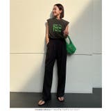 [ 春名亜美さんコラボ ]選べるロゴプリントカットソー［C7359］ | KOBE LETTUCE | 詳細画像27 