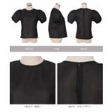 シアーダンボールパフスリーブブラウス［C7365］ | KOBE LETTUCE | 詳細画像12 