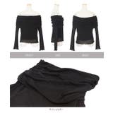 オフショルシアートップス［C7367］ | KOBE LETTUCE | 詳細画像14 